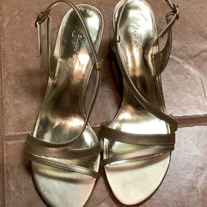 Metaphor, model Madison gold sandals size 8 1/2
